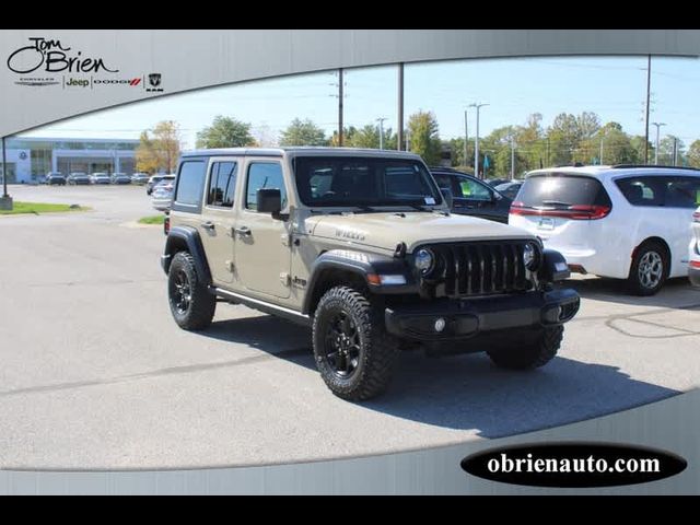 2022 Jeep Wrangler Unlimited Willys