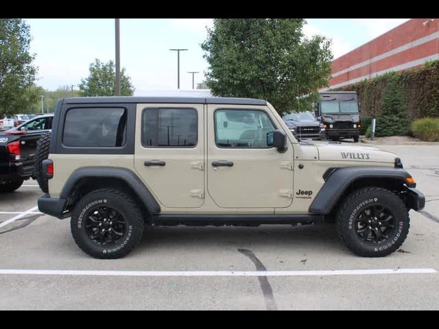 2022 Jeep Wrangler Unlimited Willys