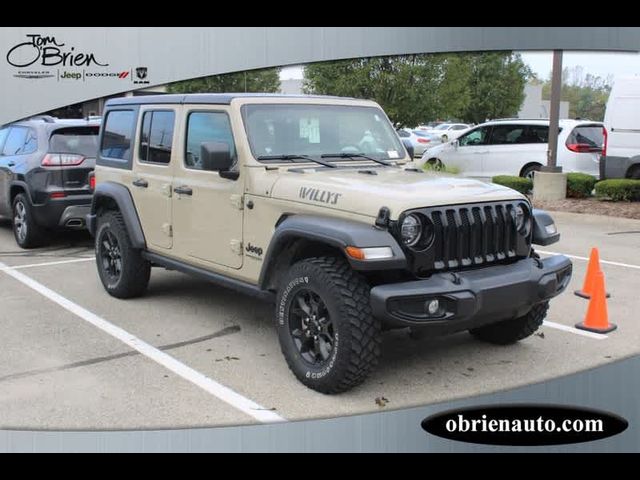 2022 Jeep Wrangler Unlimited Willys