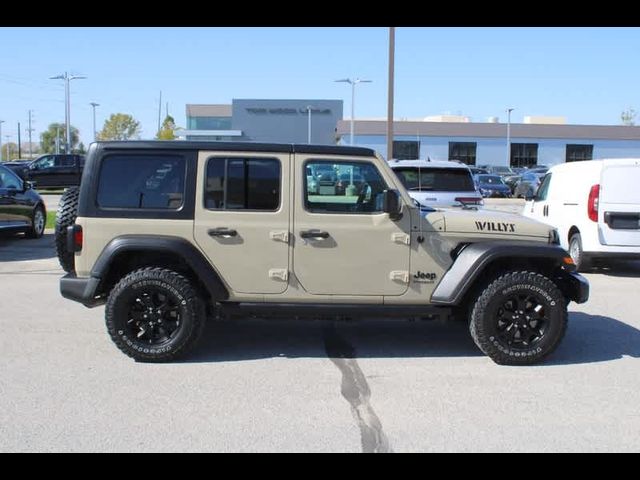 2022 Jeep Wrangler Unlimited Willys