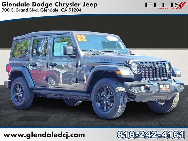 2022 Jeep Wrangler Unlimited Willys Sport