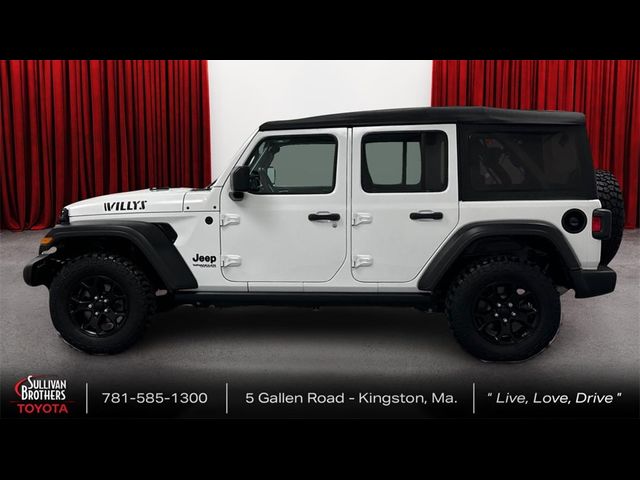 2022 Jeep Wrangler Unlimited Willys Sport