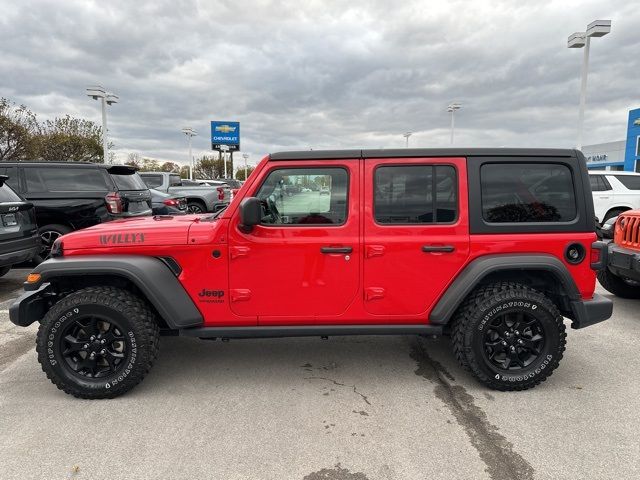 2022 Jeep Wrangler Unlimited Willys