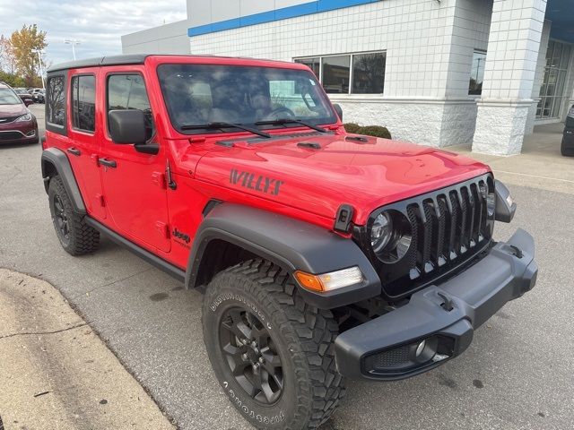 2022 Jeep Wrangler Unlimited Willys