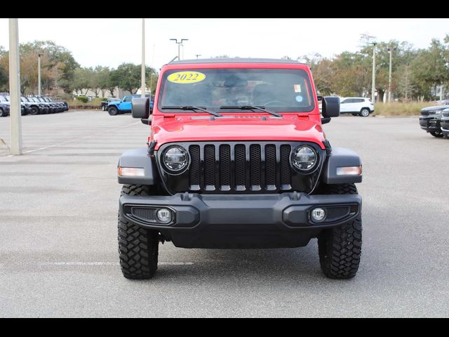 2022 Jeep Wrangler Unlimited Willys