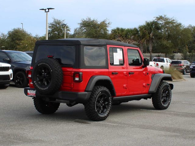 2022 Jeep Wrangler Unlimited Willys