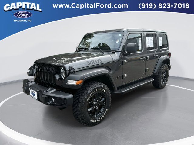 2022 Jeep Wrangler Unlimited Willys