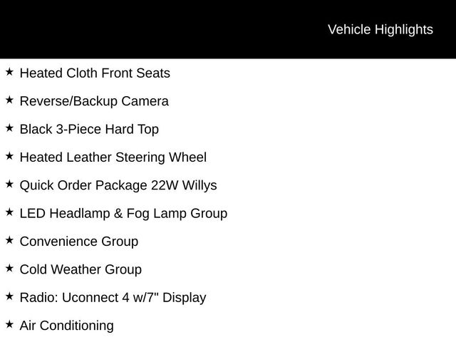 2022 Jeep Wrangler Unlimited Willys