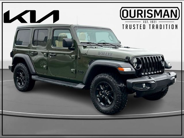 2022 Jeep Wrangler Unlimited Willys