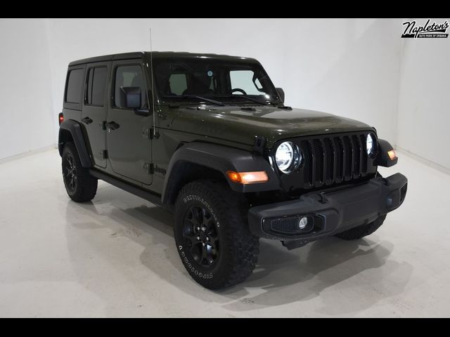 2022 Jeep Wrangler Unlimited Willys