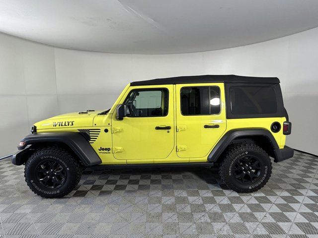 2022 Jeep Wrangler Unlimited Willys