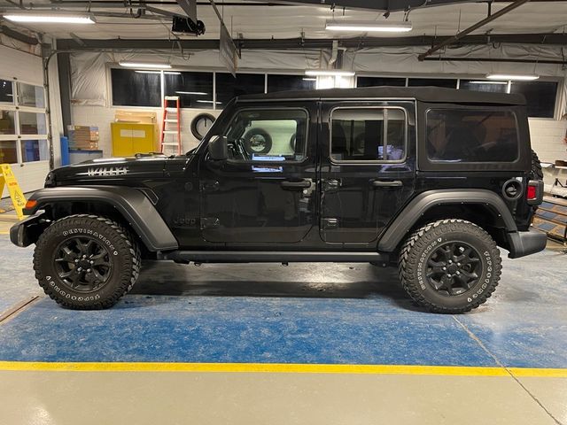 2022 Jeep Wrangler Unlimited Willys