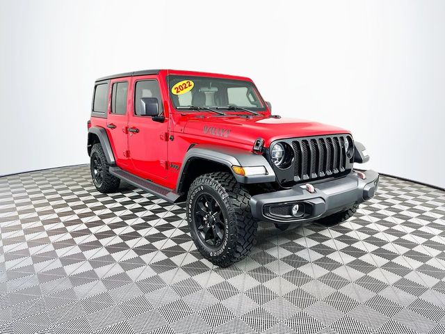 2022 Jeep Wrangler Unlimited Willys