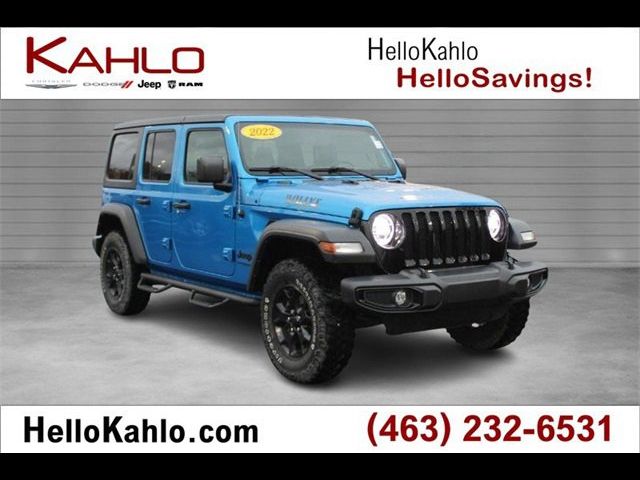 2022 Jeep Wrangler Unlimited Willys