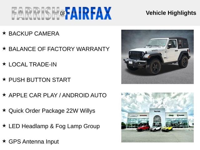 2022 Jeep Wrangler Willys