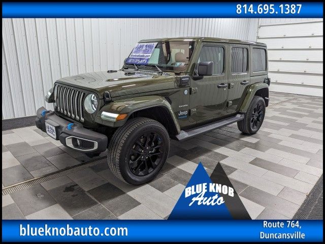 2022 Jeep Wrangler 4xe Unlimited Sahara