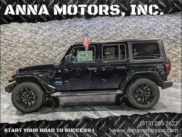 2022 Jeep Wrangler 4xe Unlimited Sahara