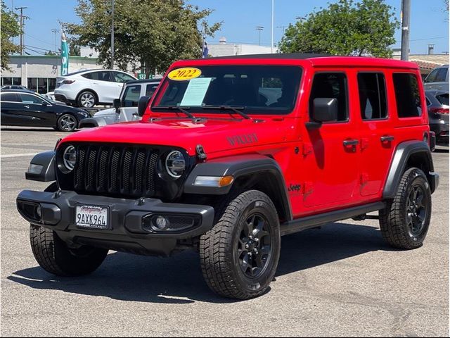 2022 Jeep Wrangler Unlimited Willys