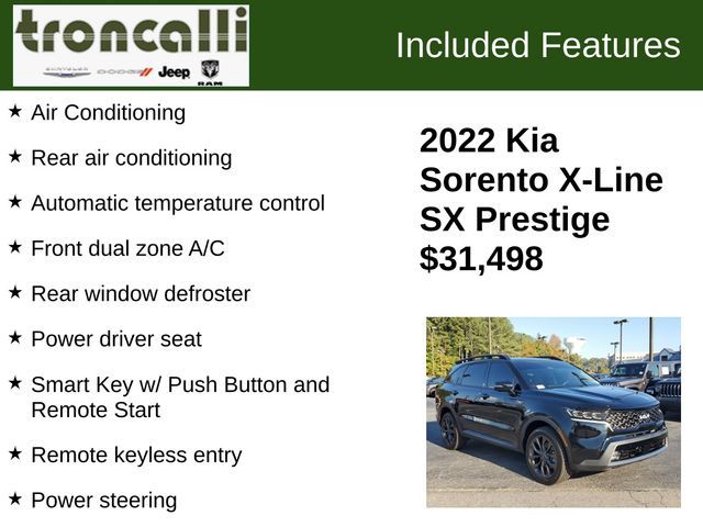 2022 Kia Sorento X-Line SX Prestige