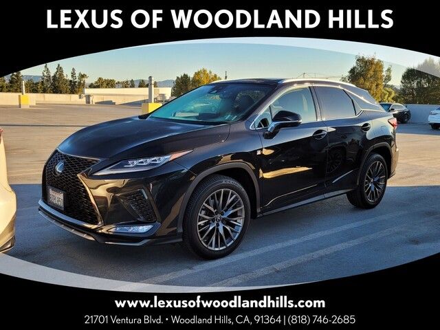 2022 Lexus RX 350 F Sport Handling