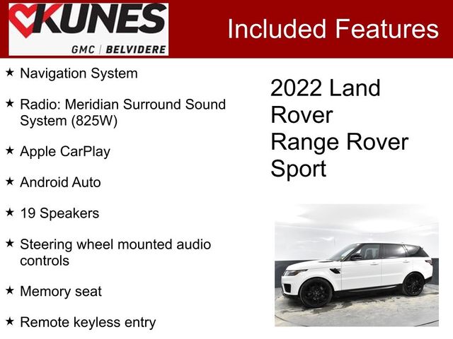 2022 Land Rover Range Rover Sport HSE Silver Edition