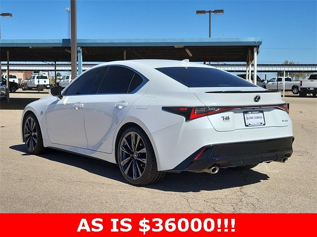 2022 Lexus IS 350 F Sport