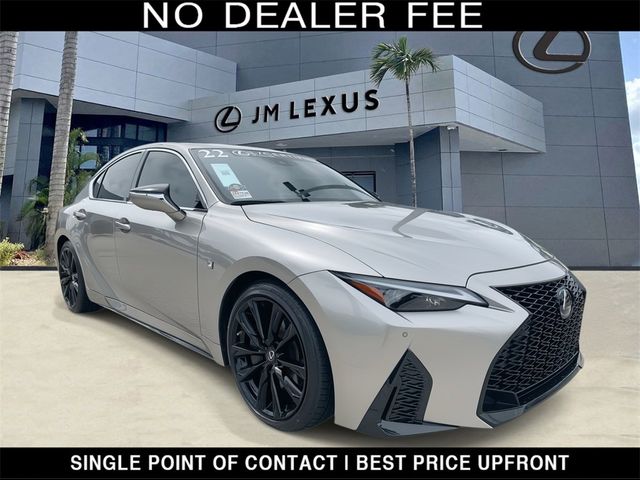 2022 Lexus IS 350 F Sport