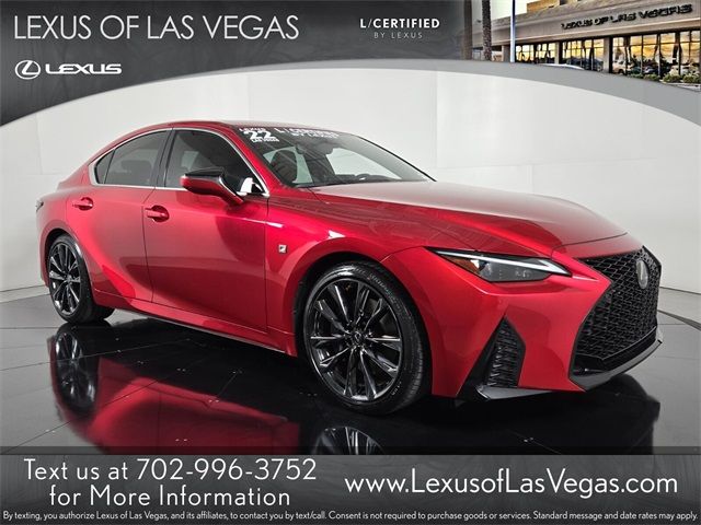 2022 Lexus IS 350 F Sport