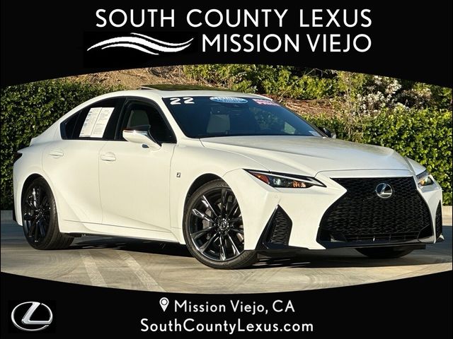 2022 Lexus IS 350 F Sport