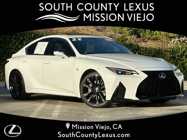 2022 Lexus IS 350 F Sport