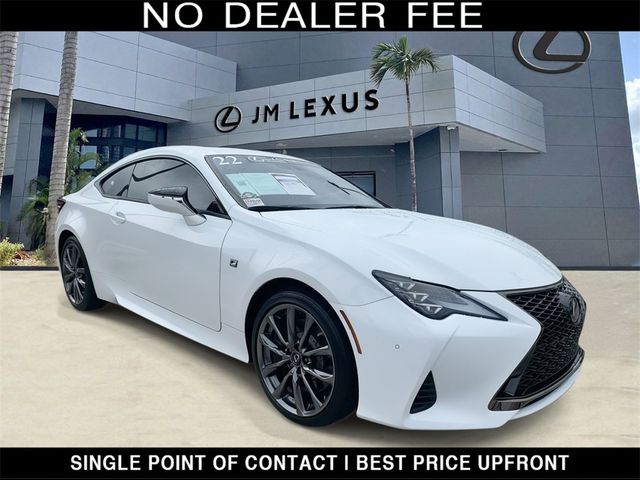 2022 Lexus RC 350 F Sport