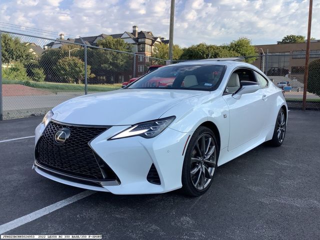 2022 Lexus RC 350 F Sport