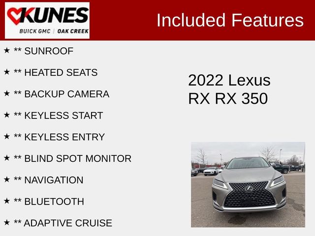 2022 Lexus RX 350