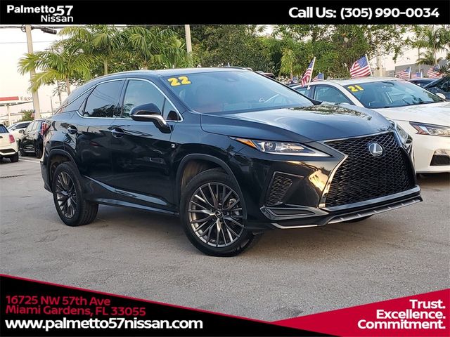 2022 Lexus RX 350 F Sport