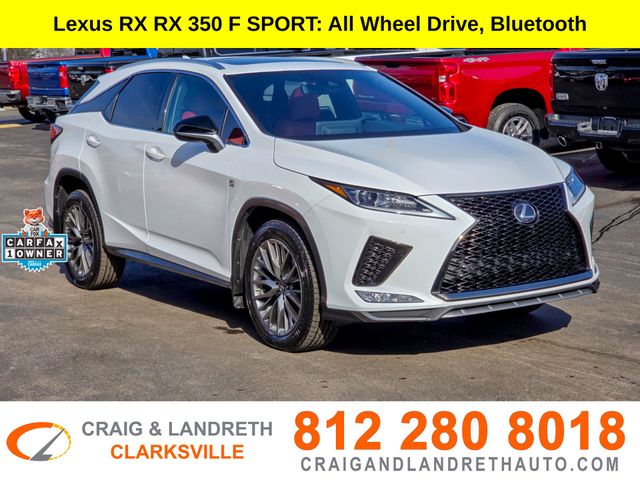 2022 Lexus RX 350 F Sport