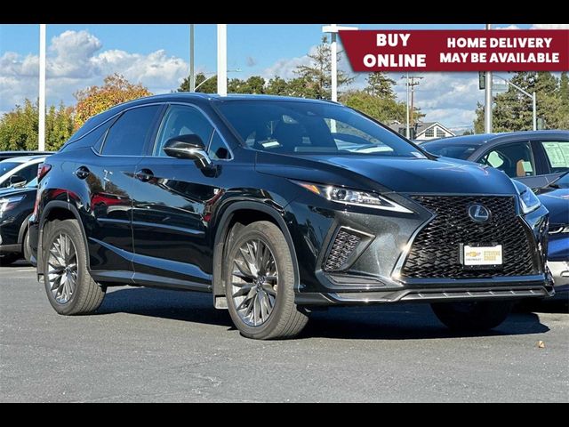 2022 Lexus RX 350 F Sport Handling