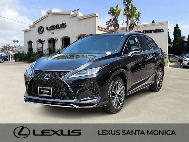 2022 Lexus RX 350 F Sport Handling