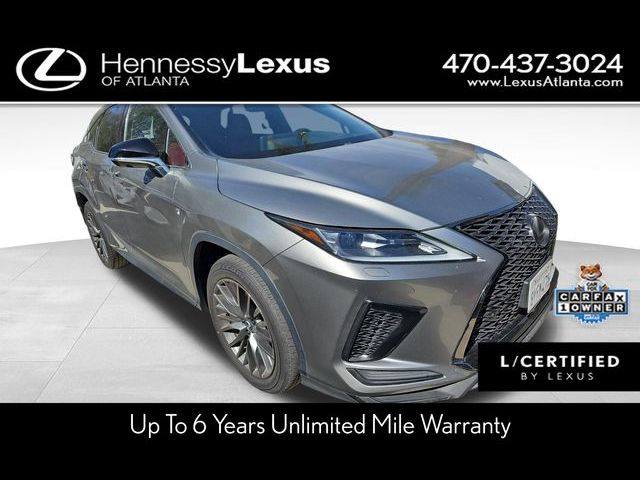 2022 Lexus RX 350 F Sport Handling