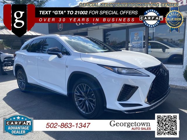 2022 Lexus RX 350 F Sport Handling