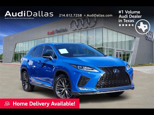 2022 Lexus RX 350 F Sport Handling