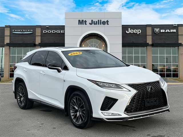 2022 Lexus RX 350 F Sport Handling