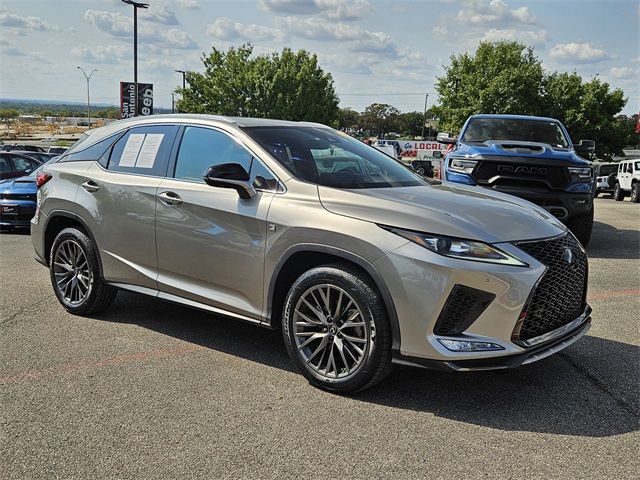 2022 Lexus RX 350 F Sport Handling