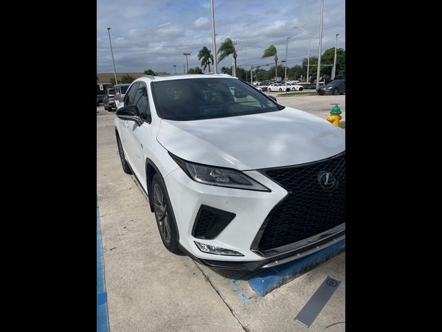 2022 Lexus RX 350 F Sport Handling