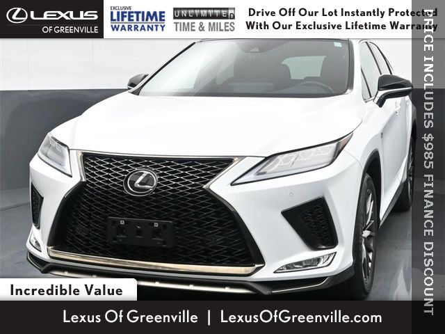 2022 Lexus RX 350 F Sport Handling