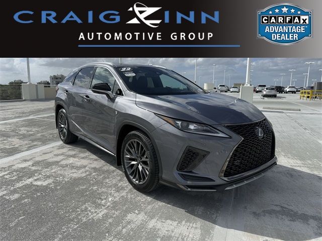 2022 Lexus RX 350 F Sport Handling