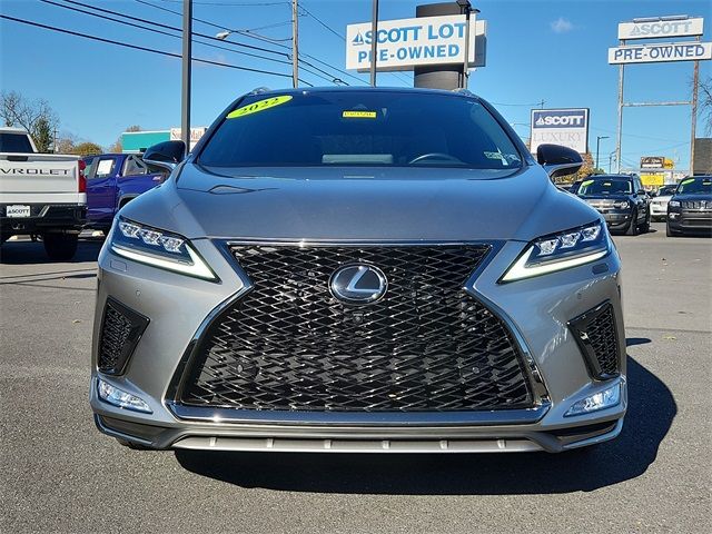 2022 Lexus RX 350 F Sport Handling