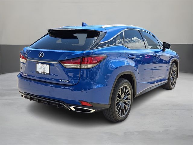 2022 Lexus RX 350 F Sport Handling