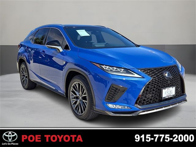 2022 Lexus RX 350 F Sport Handling