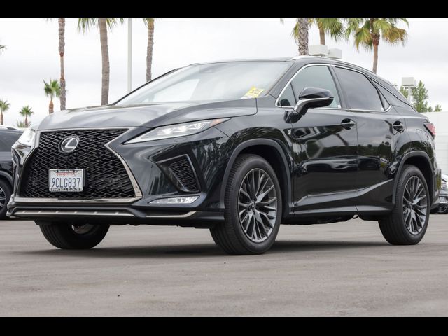 2022 Lexus RX 350 F Sport Handling