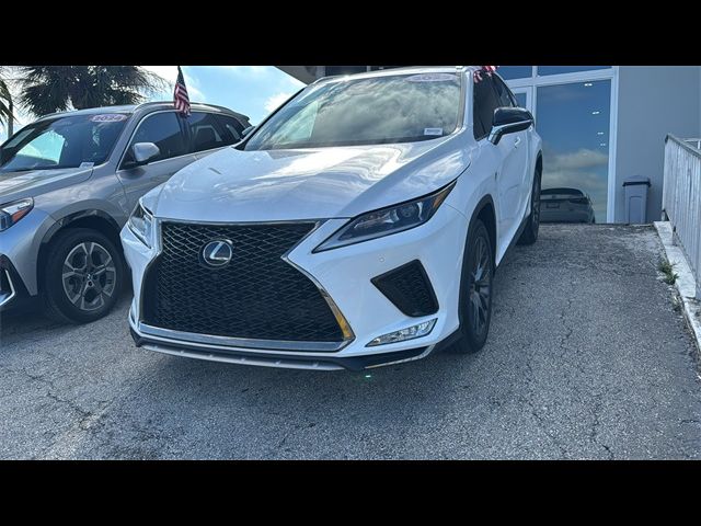 2022 Lexus RX 350 F Sport Handling